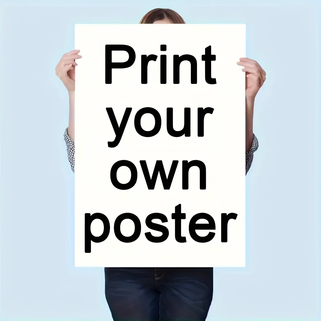Anime Poster Print - Personalized Custom Canvas Prints Photo Custom