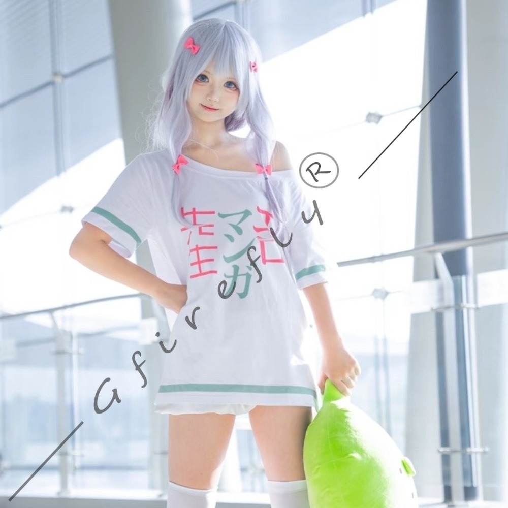 Eromanga Sensei Izumi Sagiri T - Anime Merchandise For Women 리뷰 및 가격