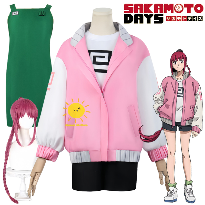 Anime Sakamoto Days Cosplay Lu - Anime Merchandise For Women 리뷰 및 가격