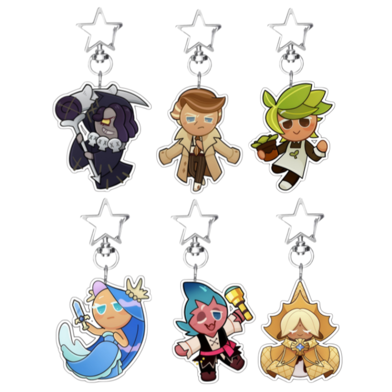 6Cm Acrylic Keychain for Cooki - Anime Kingdom Merchandise 리뷰 및 가격