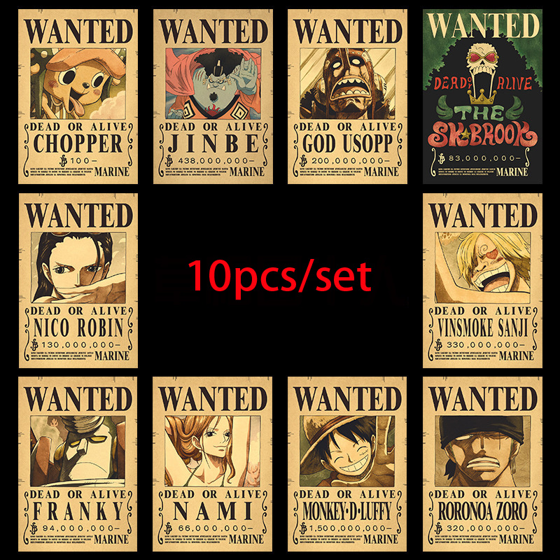 10pcs Anime One Piece Luffy 3  - Zoro Anime Merchandise 리뷰 및 가격