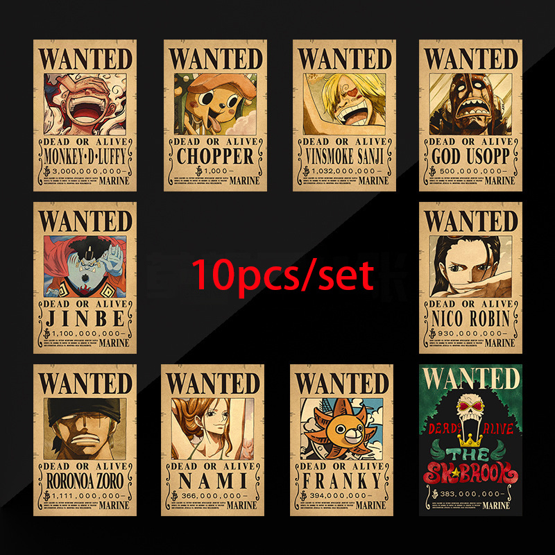 10pcs Anime One Piece Luffy 3  - Zoro Anime Merchandise 리뷰 및 가격