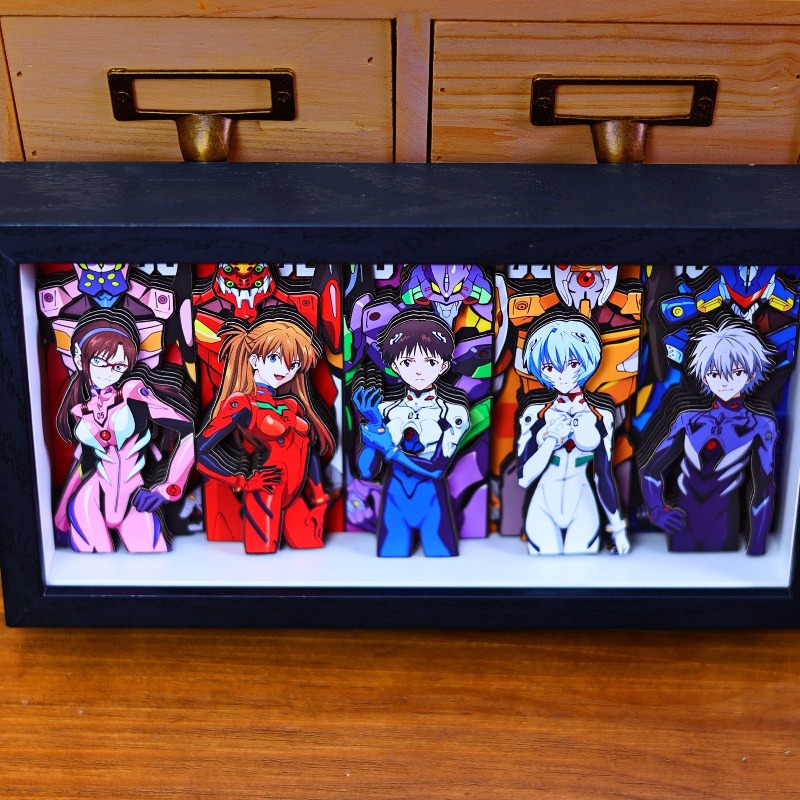 Creative EVA 3D Paper Painting - Evangelion Anime Merchandise 리뷰 및 가격