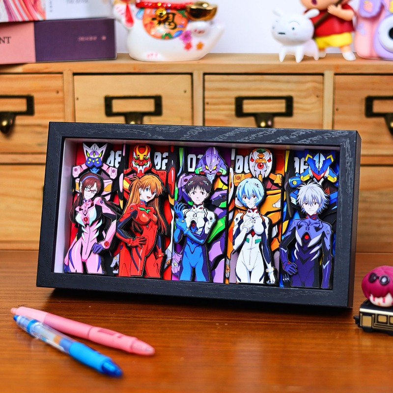 Creative EVA 3D Paper Painting - Evangelion Anime Merchandise 리뷰 및 가격