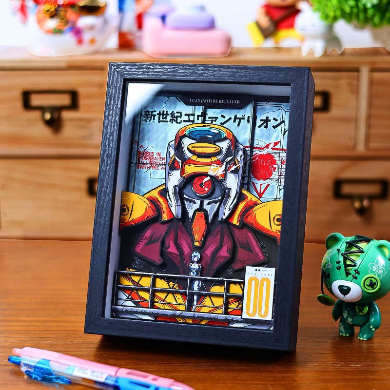 Creative EVA 3D Paper Painting - Evangelion Anime Merchandise 리뷰 및 가격