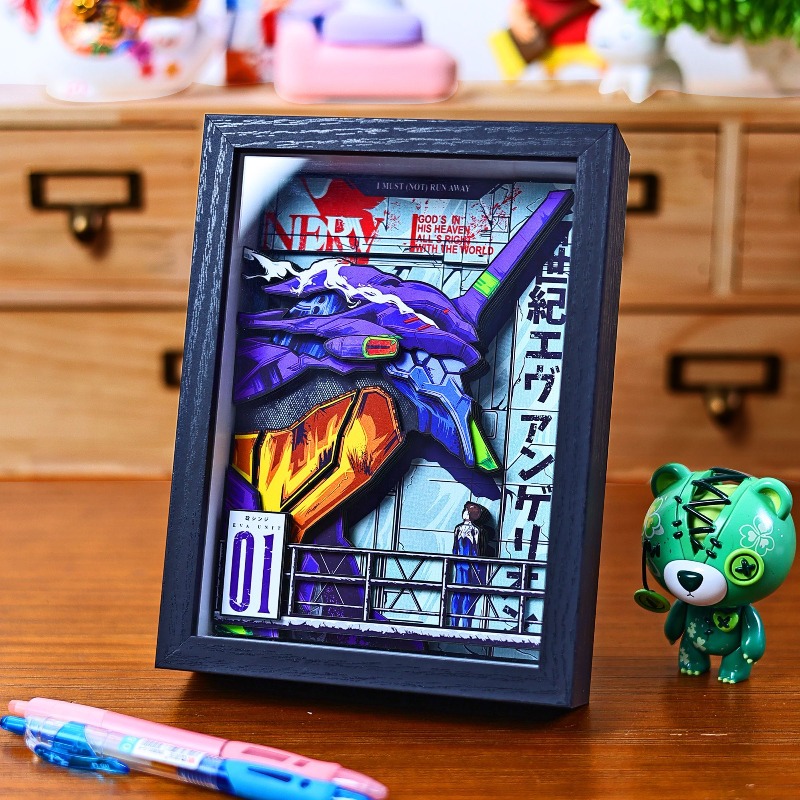 Creative EVA 3D Paper Painting - Evangelion Anime Merchandise 리뷰 및 가격