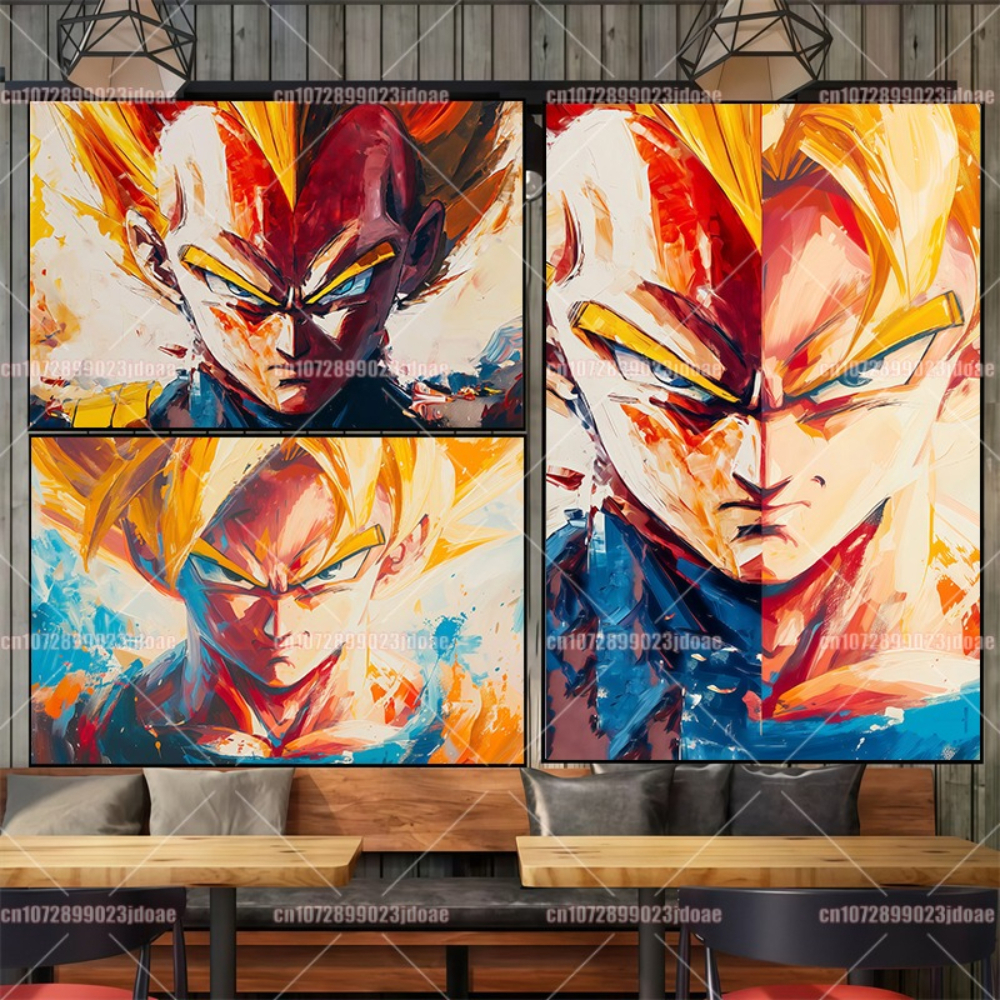 Dragon Ball Anime Wall Art - V - Anime Poster Print 리뷰 및 가격