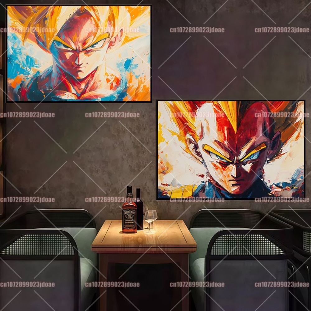 Dragon Ball Anime Wall Art - V - Anime Poster Print 리뷰 및 가격