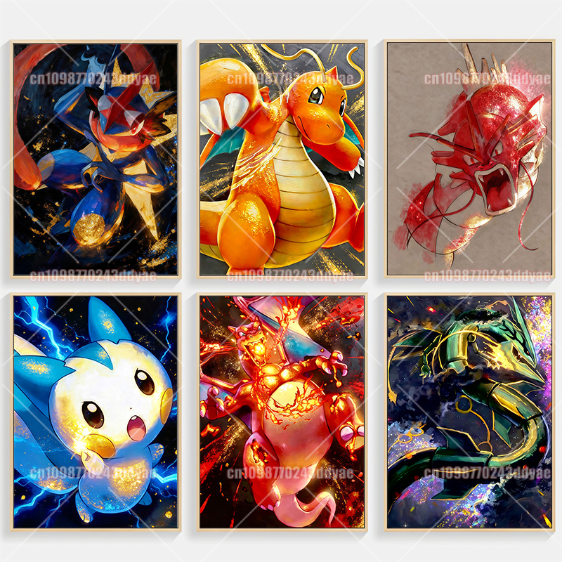 Classic Retro Pokemon Anime Co - Anime Poster Print 리뷰 및 가격
