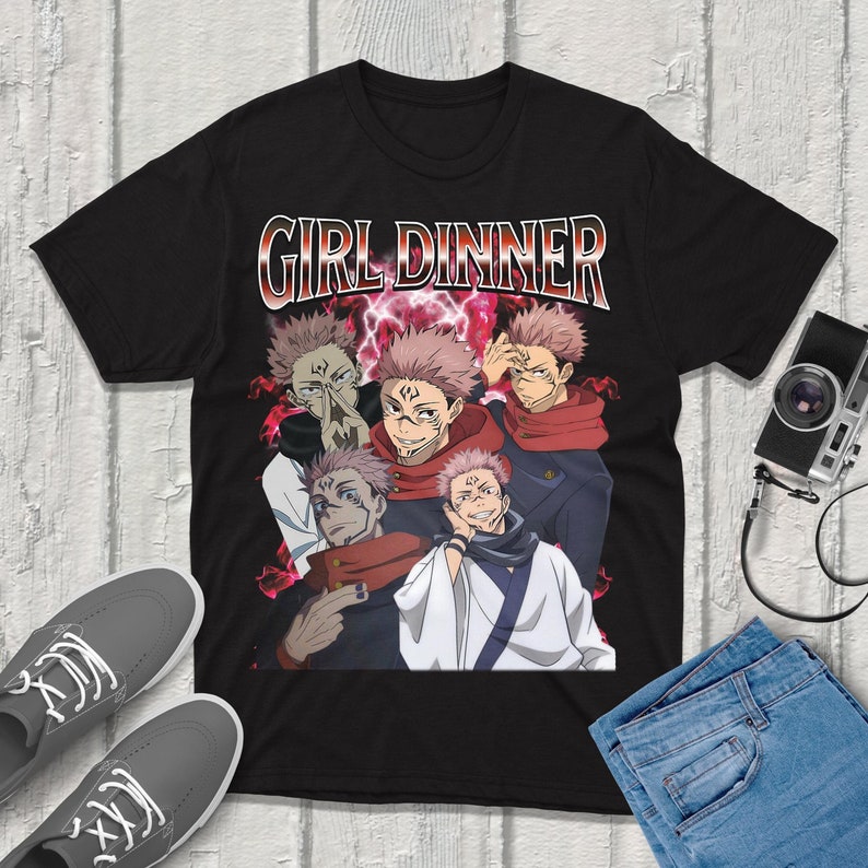Sukuna Jujutsu-Kaisen T-Shirt  - Anime Merchandise For Men 리뷰 및 가격