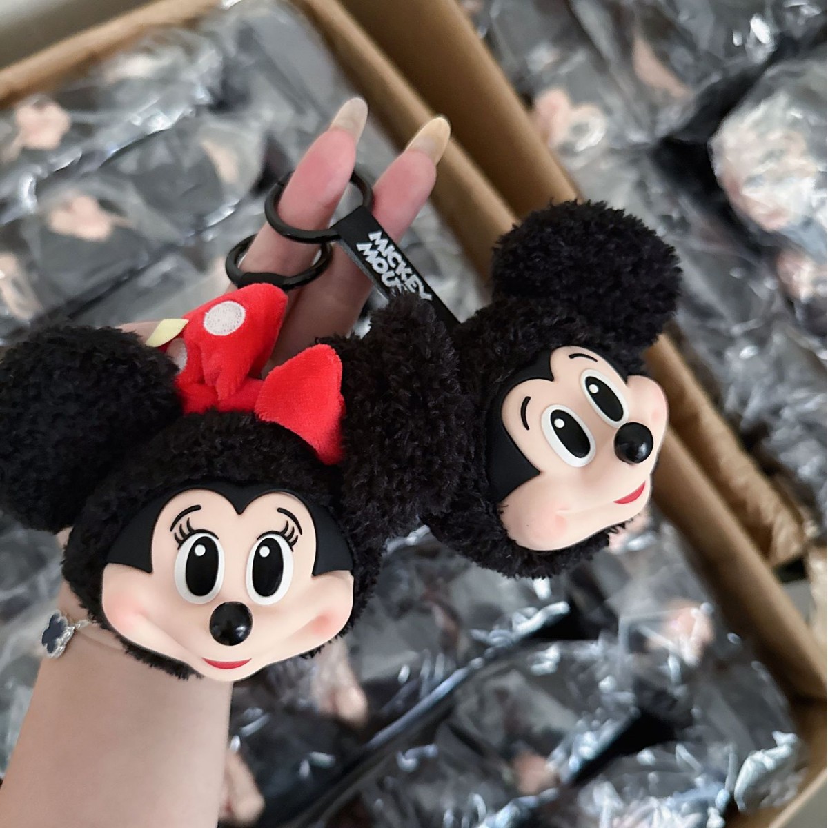 Mickey Minnie Plush Doll Keych - Anime Merchandise Gift 리뷰 및 가격