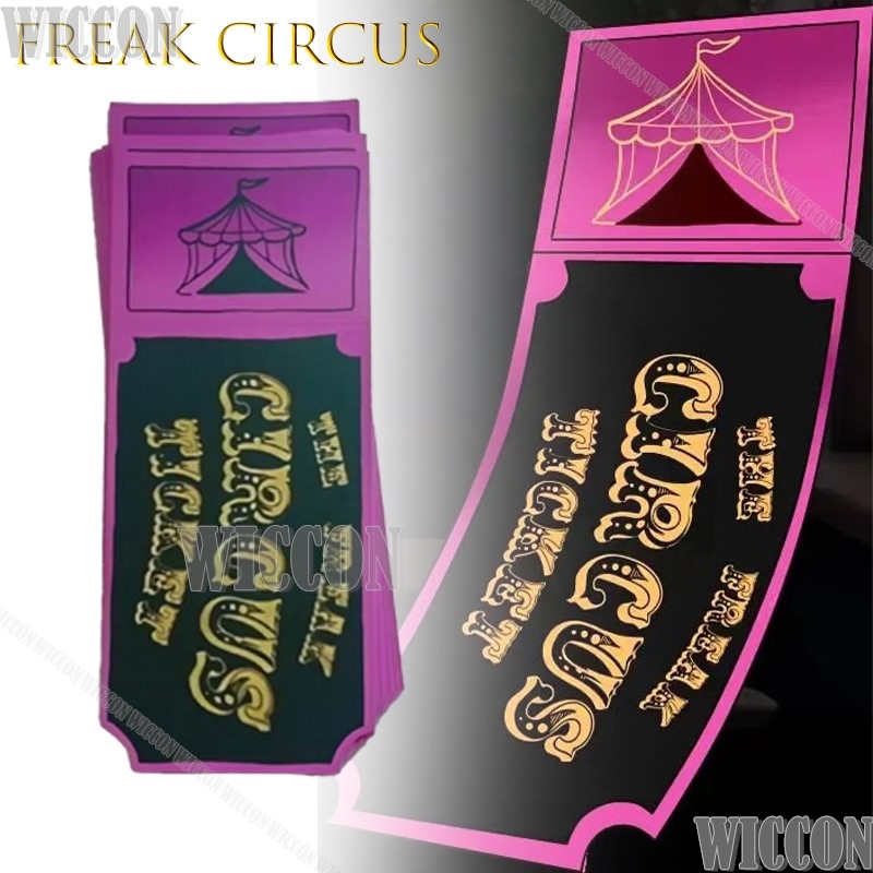 Freak Circus Ticket Card Red G - Anime Merchandise For Women 리뷰 및 가격