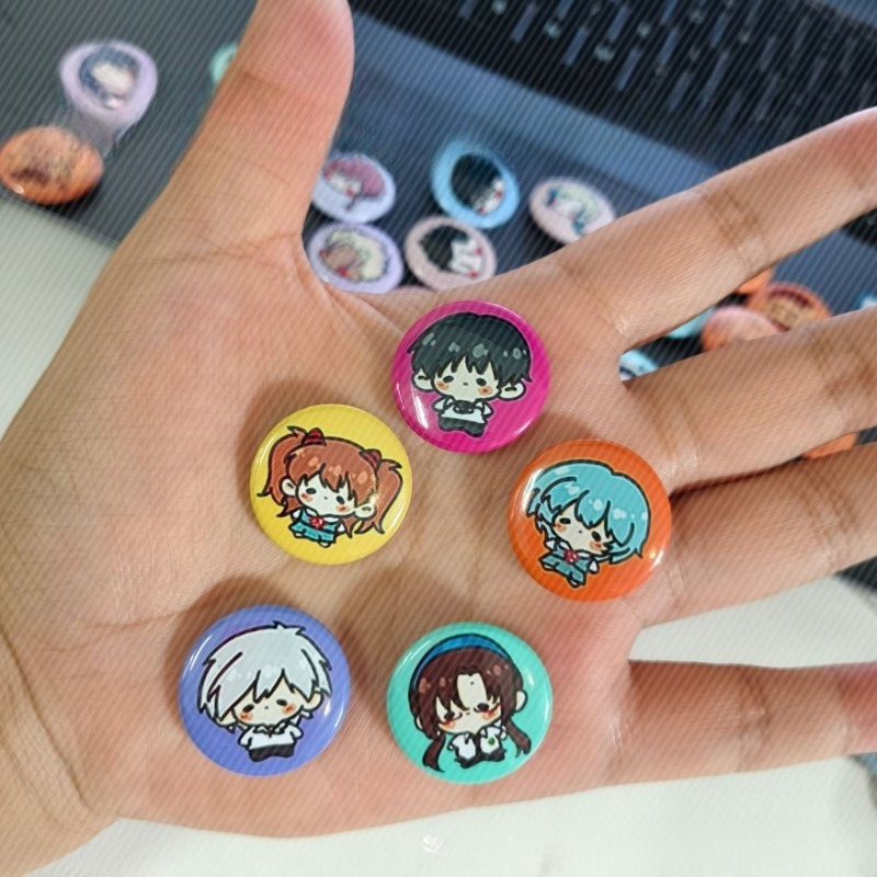 5pcs Neon Cute Genesis Classic - Evangelion Anime Merchandise 리뷰 및 가격