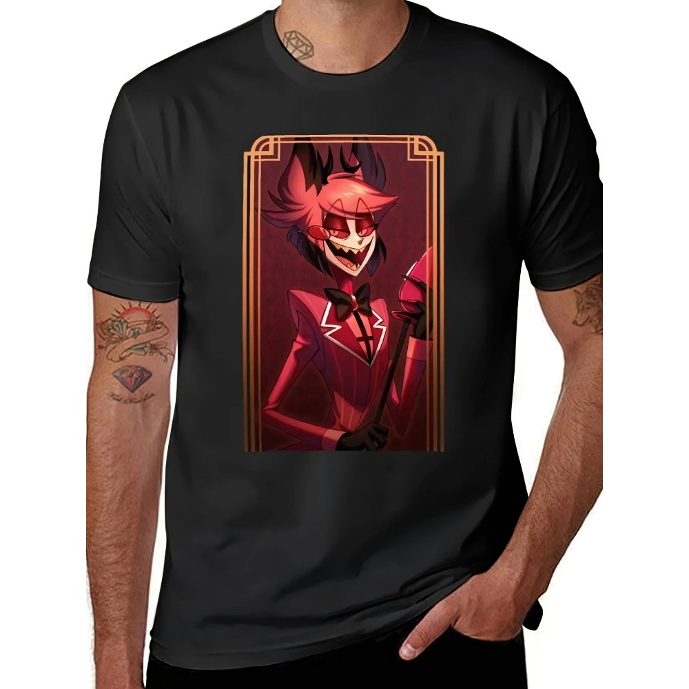 Anime Alastor T-Shirt for Men  - Anime Merchandise For Men 리뷰 및 가격