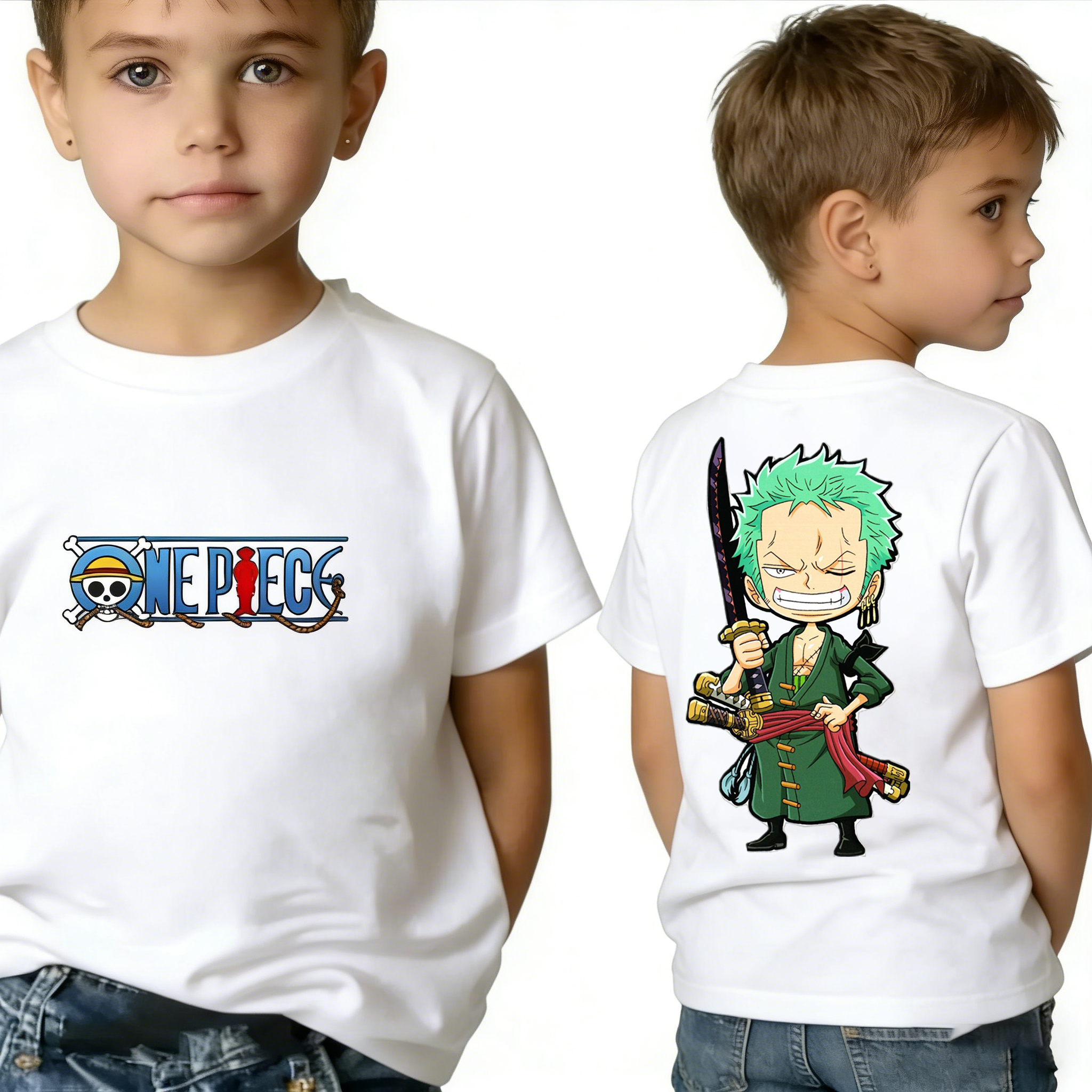 One Piece Boy's Girl's T Shirt - Zoro Anime Merchandise 리뷰 및 가격
