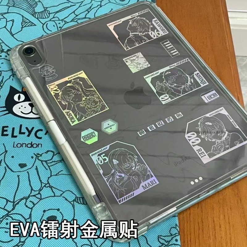 EVA Laser Sticker Shinji Rei A - Evangelion Anime Merchandise 리뷰 및 가격