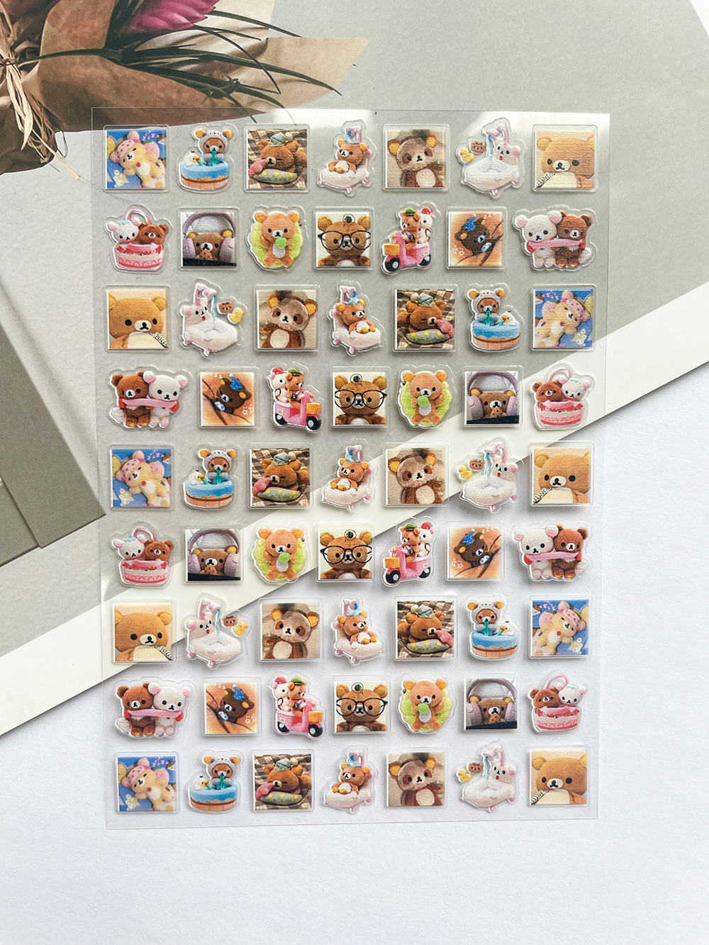 Mini Kawaii Rilakkuma Pvc Post - Anime Poster Print 리뷰 및 가격