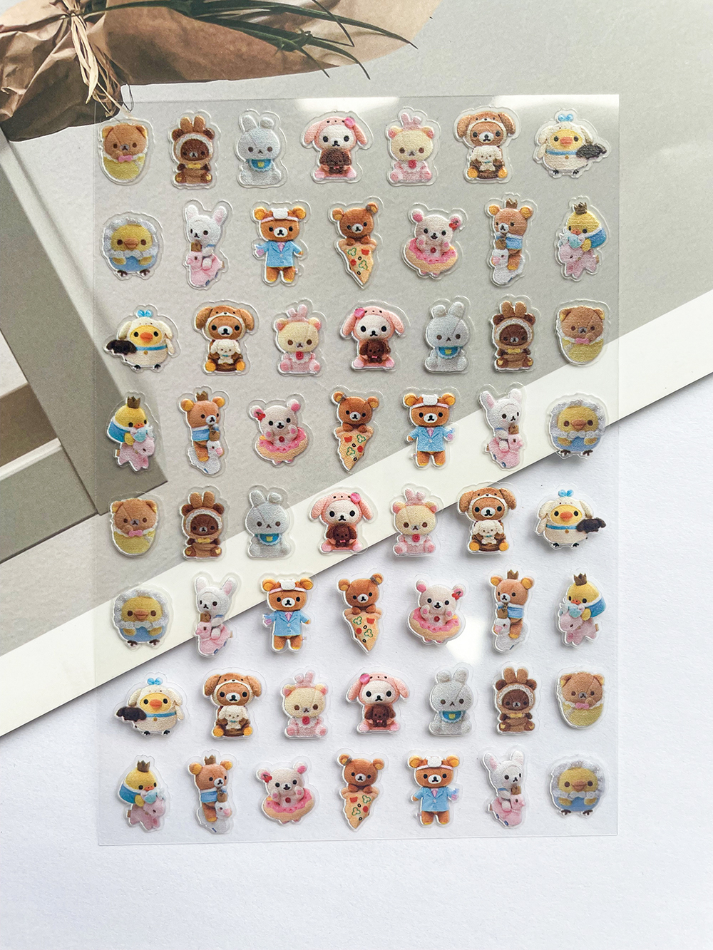 Mini Kawaii Rilakkuma Pvc Post - Anime Poster Print 리뷰 및 가격