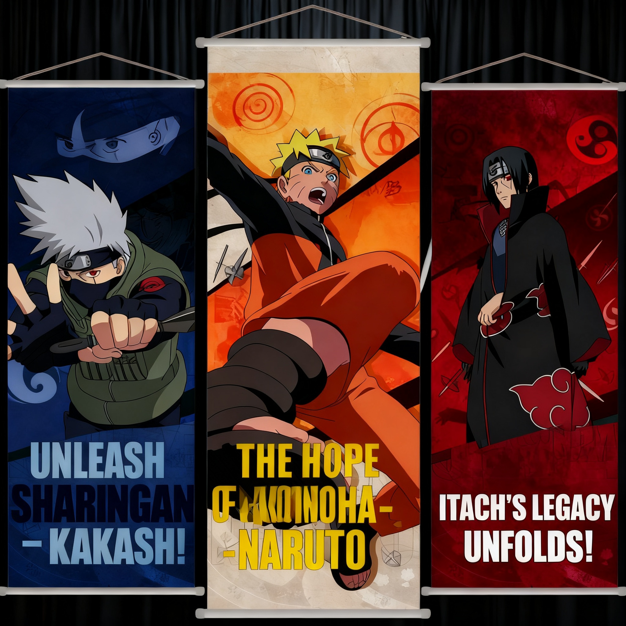Naruto Anime Uzumaki Long Scro - Anime Poster Print 리뷰 및 가격